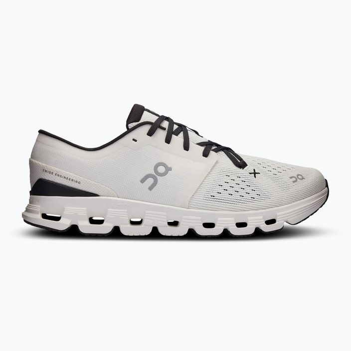 Men's On Running Cloud X 4 ivory/black running shoes 9