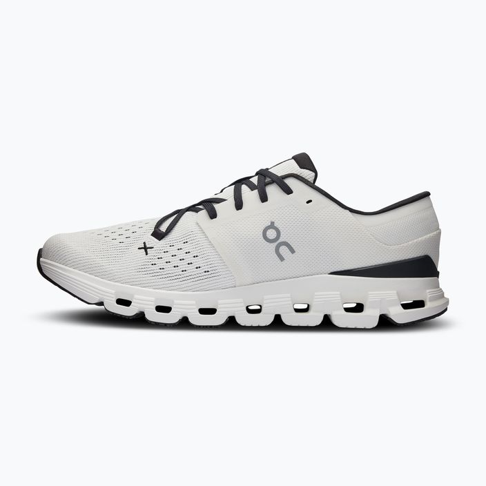 Men's On Running Cloud X 4 ivory/black running shoes 10