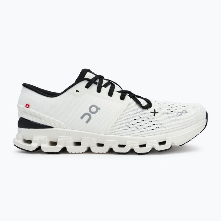 Men's On Running Cloud X 4 ivory/black running shoes 2