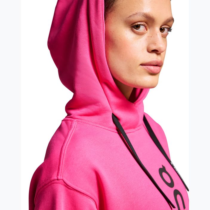 Women's On Running Club Hoodie pink 5