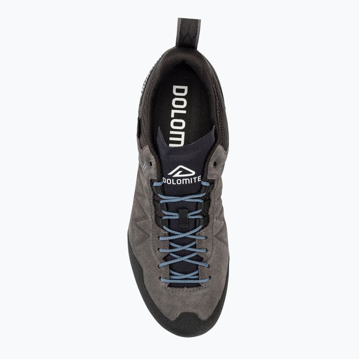 Men's Dolomite Crodarossa Leather GTX iron grey approach shoe 5