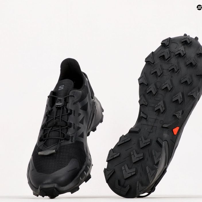 Salomon Supercross 4 men's running shoes black L41736200 11