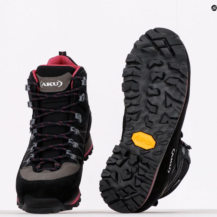 AKU Trekker Lite III GTX women's trekking boots black-pink 978-317 11