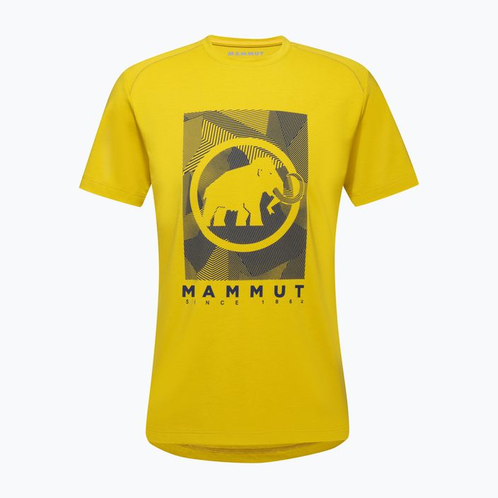 Mammut Trovat yellow men's trekking shirt 4