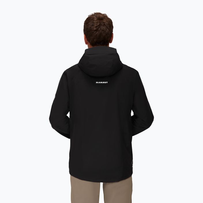 Mammut Convey Tour HS Hooded men's rain jacket black 1010-27841 2