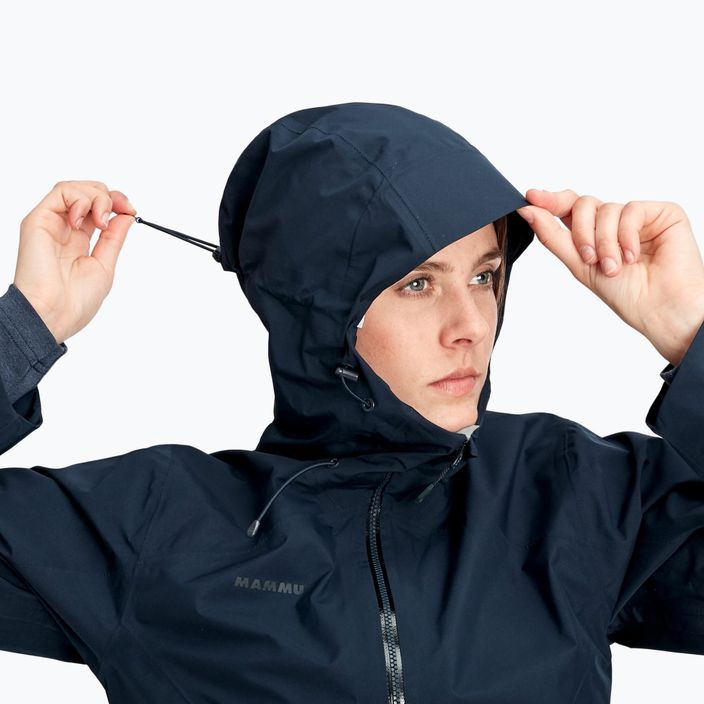 Mammut Convey Tour HS women's rain jacket navy blue 9