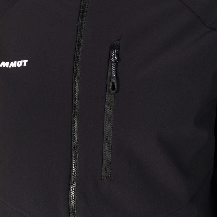 Men's softshell jacket Mammut Ultimate Comfort SO black 3