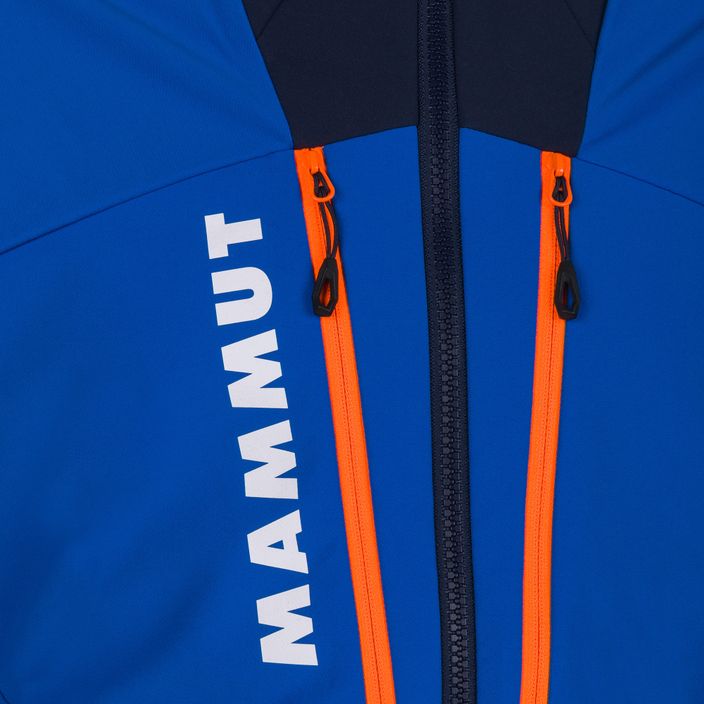 Mammut men's softshell jacket Aenergy SO Hybrid blue-green 1011-01920-50507-113 3