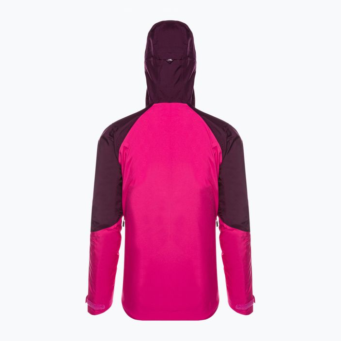 Mammut Convey Tour HS Hooded women's rain jacket pink 5