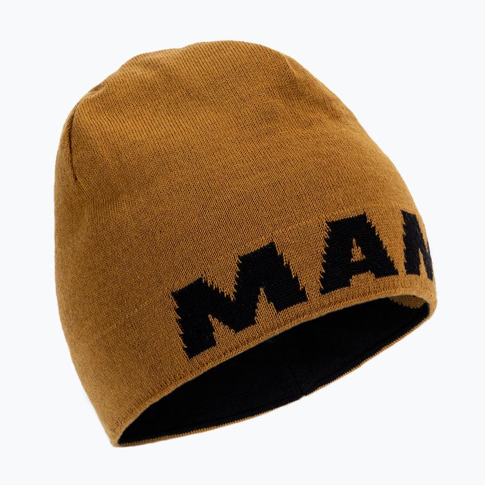 Mammut Logo brown and black winter cap 1191-04891-7507-1