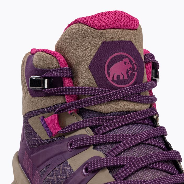 Mammut women's trekking boots Sertig II Mid GTX purple 10