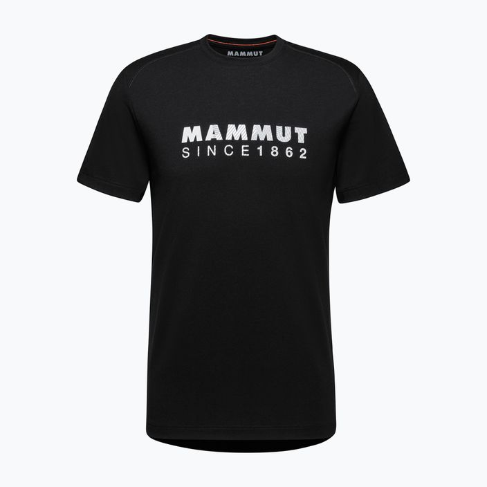 Mammut Trovat Logo men's T-shirt black 4