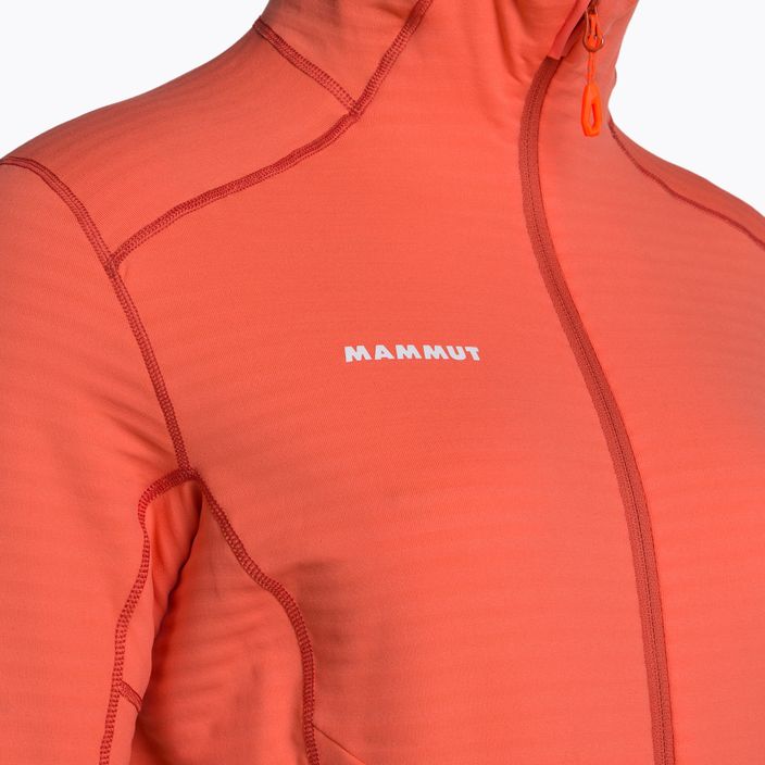 Mammut women's fleece sweatshirt Taiss Light ML Hooded pink 1014-04540-3747-112 3