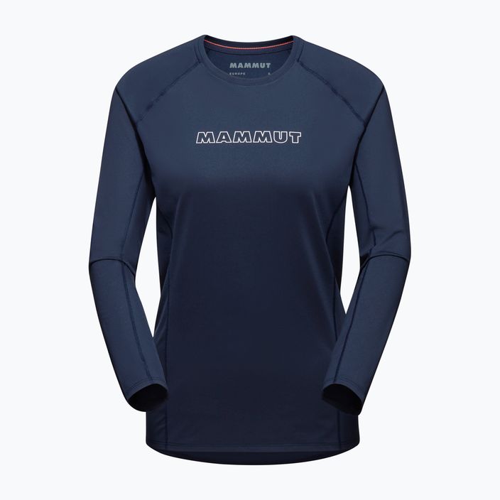 Mammut Selun FL Logo women's trekking t-shirt navy blue 1016-01450-5118-112 4