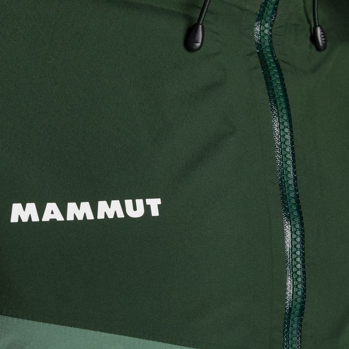 Mammut Convey Tour HS Hooded men's rain jacket green 3