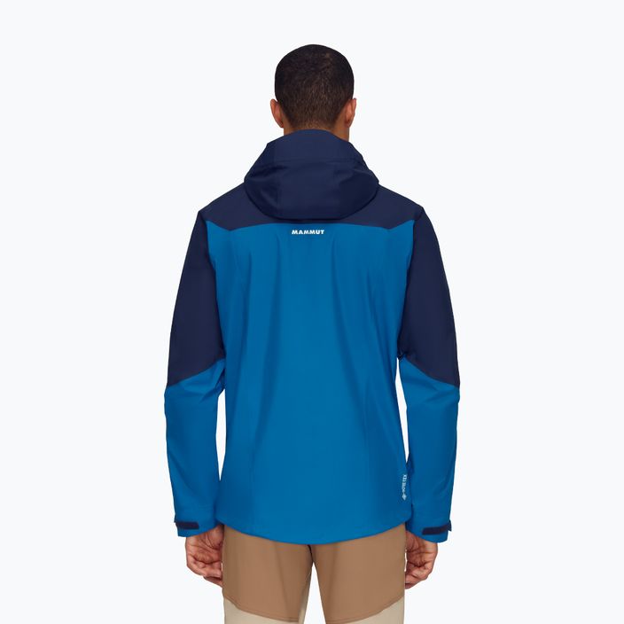 Mammut Convey Tour HS Hooded men's rain jacket navy-blue 2