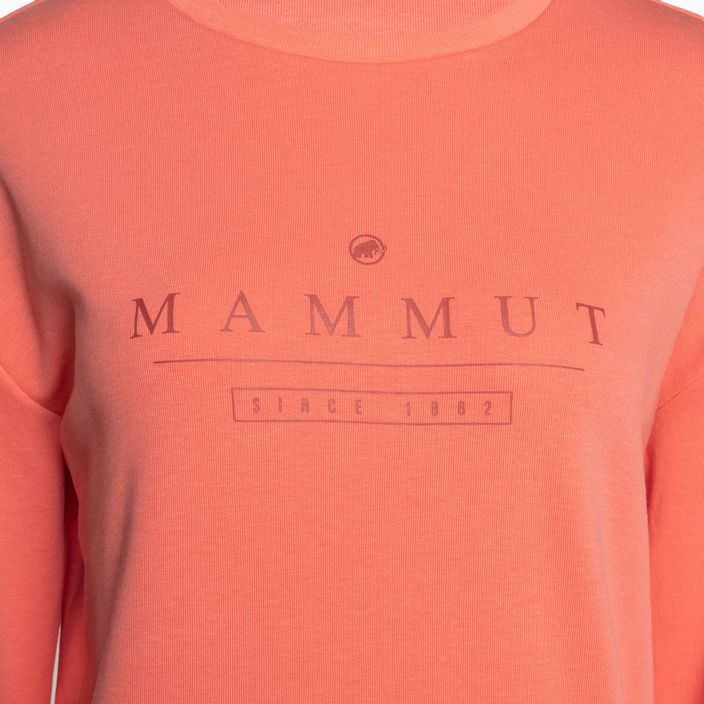 Mammut women's trekking sweatshirt Core ML Crew Neck Logo pink 1014-04070-3745-115 6