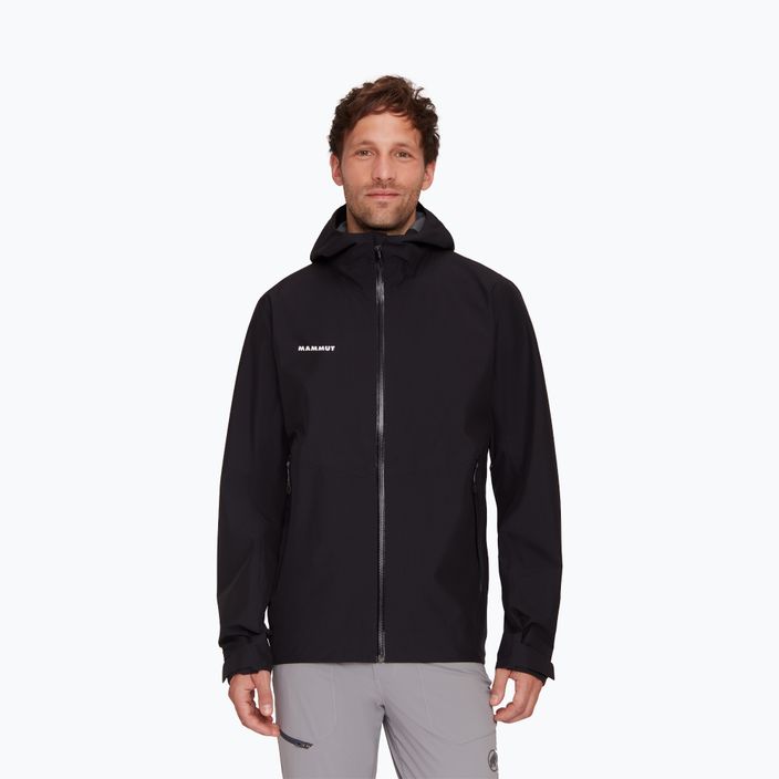 Men's rain jacket Mammut Alto Light HS black