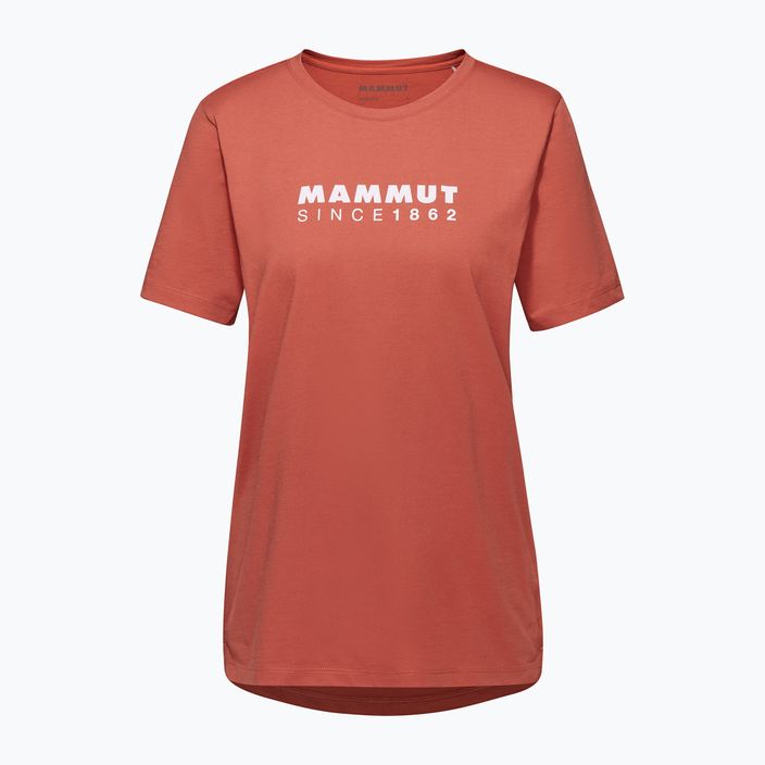 Mammut Core Logo brick women's t-shirt 4