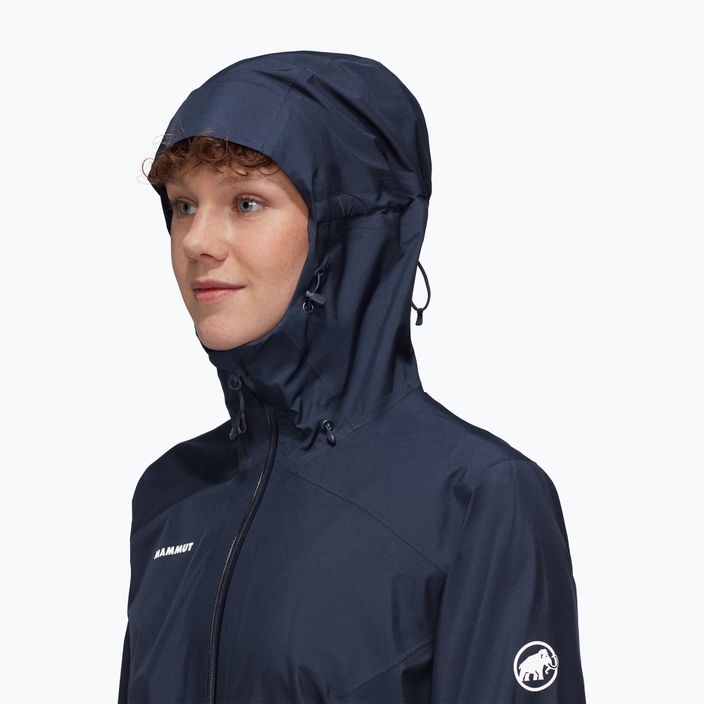 Mammut Convey Tour HS marine women's rain jacket 4