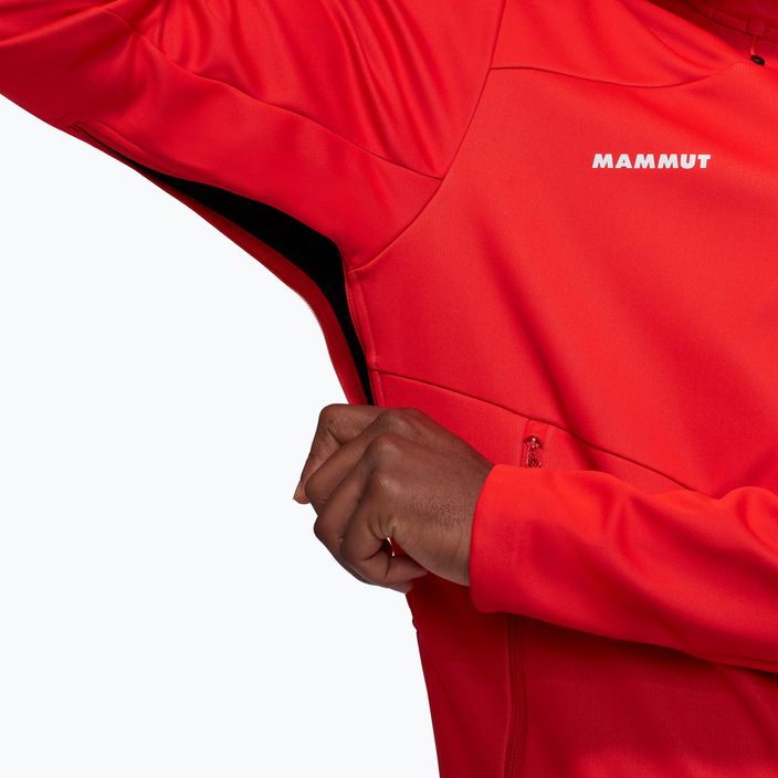 Men's softshell jacket Mammut Ultimate VII SO mammut red 5