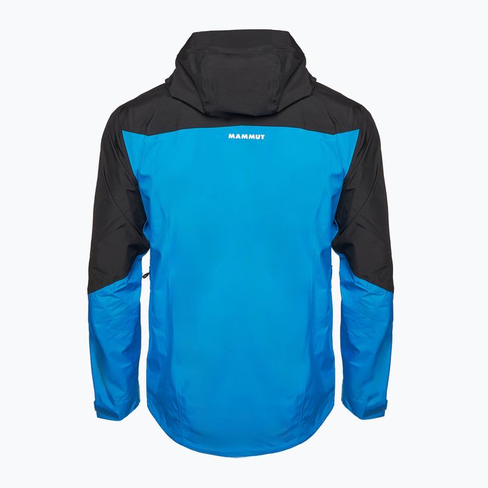 Mammut Convey Tour HS men's rain jacket glacier blue/black 2