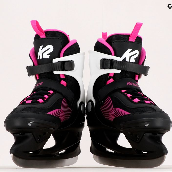 Women's skates K2 Kinetic Ice W black/pink 25E0240 9