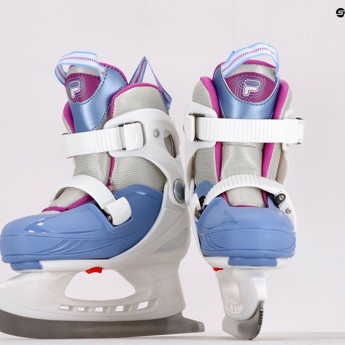 Children's skates FILA J-One G HR white/light blue 9