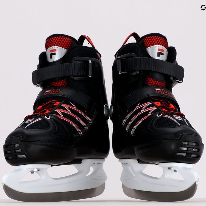 Children's skates FILA X-One black/red 10