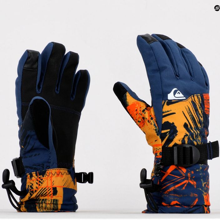 Quiksilver Mission children's snowboard gloves blue EQBHN03030 6