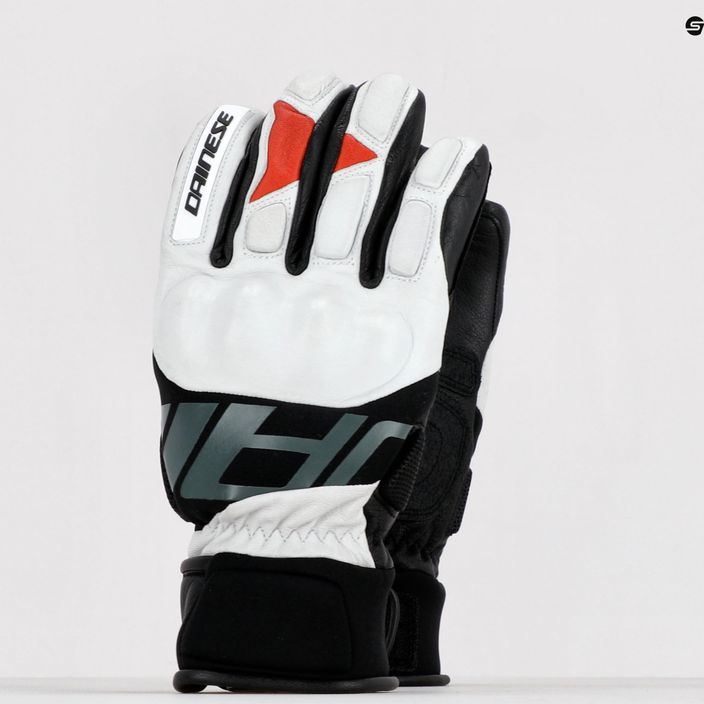 Men's ski gloves Dainese Hp lily white/stretch limo 7