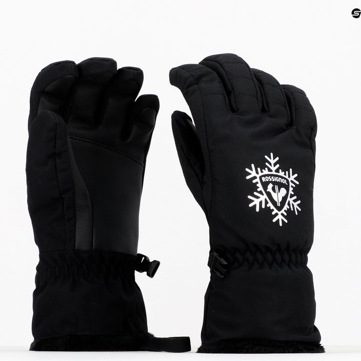 Women's ski gloves Rossignol Perfy G black 7