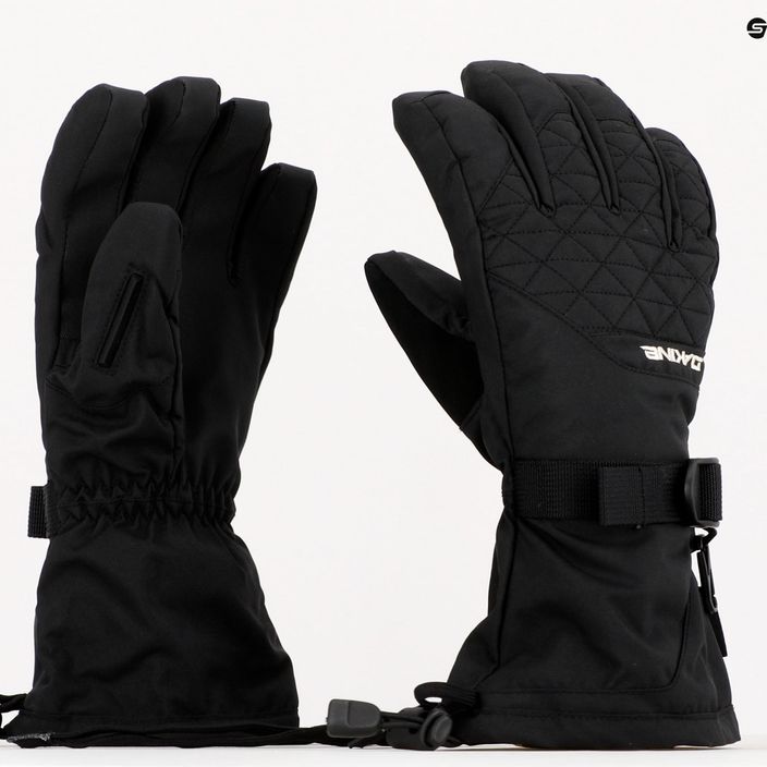 Dakine Camino women's snowboard gloves black D10003132 11