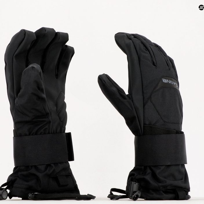 Dakine Wristguard men's snowboard gloves black D1300320 7
