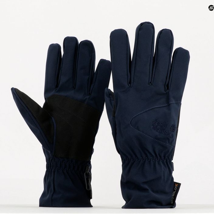Jack Wolfskin Stormlock Highloft trekking gloves navy blue 1904433_1010_001 6