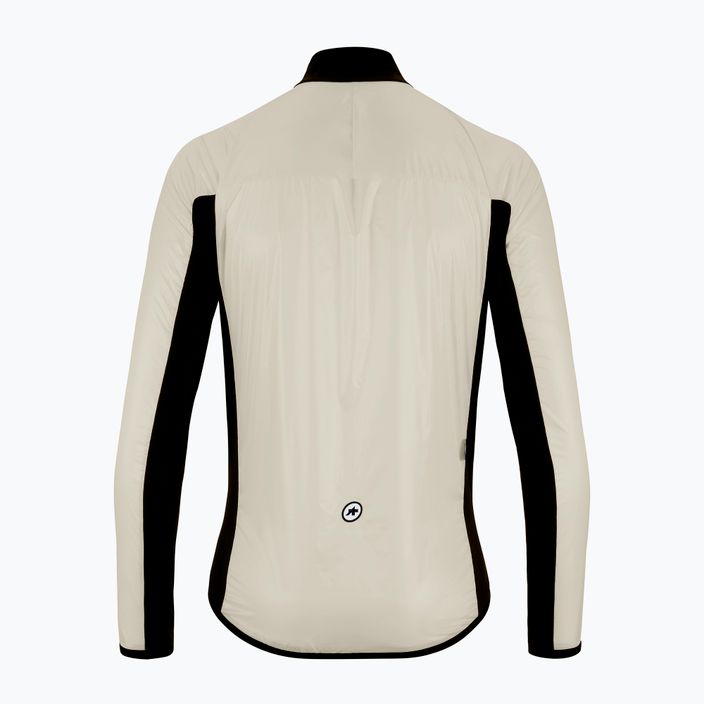 Men's ASSOS Mille GT C2 Wind moon sand cycling jacket 4