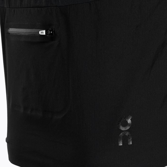 Men's running vest On Running Weather black 5