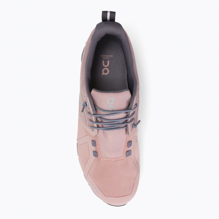 Women's running shoes On Cloud 5 Waterproof pink 5998527 6