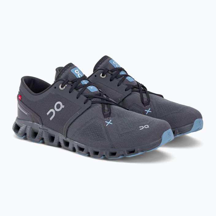 Men's running shoes On Cloud X 3 grey 6098703 4