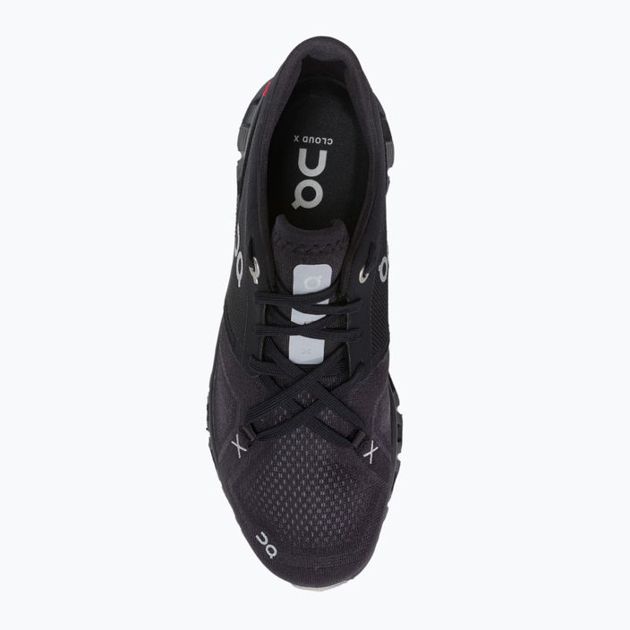 Women's running shoes On Cloud X 3 black 6098696 6