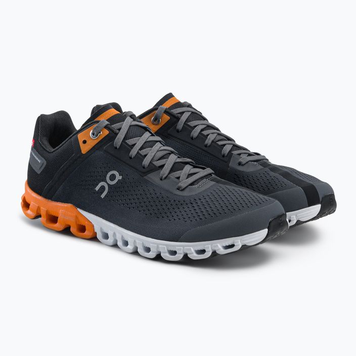 Men's On Cloudflow running shoes black/grey 3598398 5