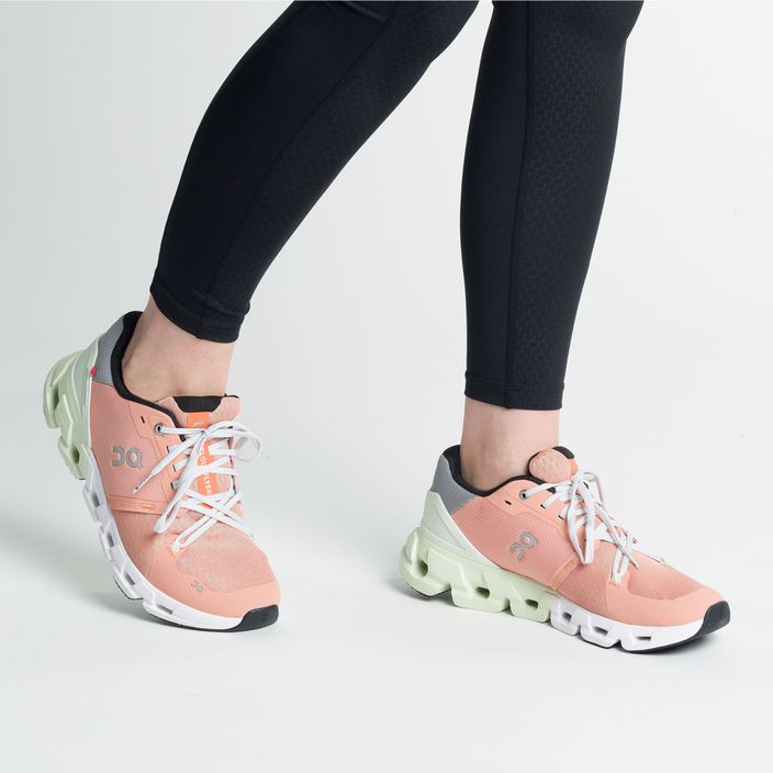 Women's running shoes On Cloudflyer 4 orange 7198669 2
