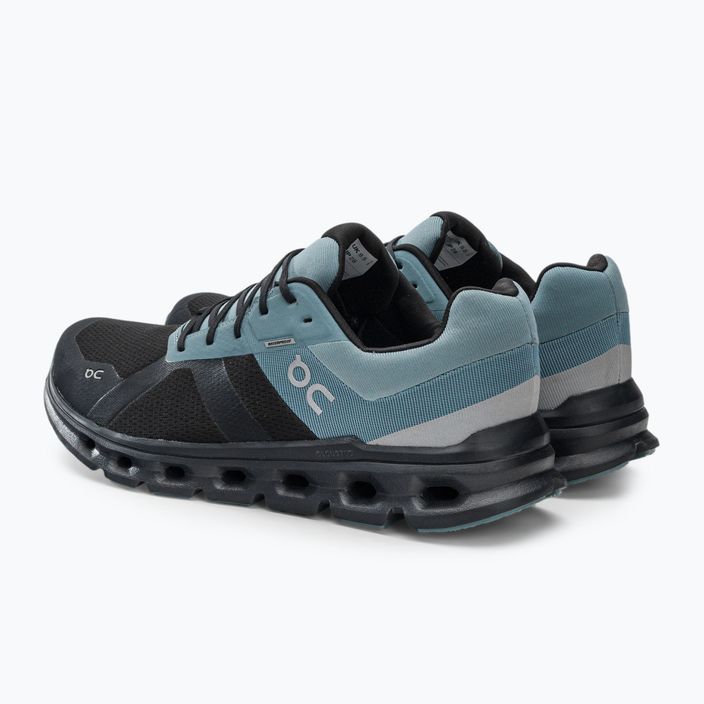 Men's On Cloudrunner Waterproof running shoes black 5298638 3