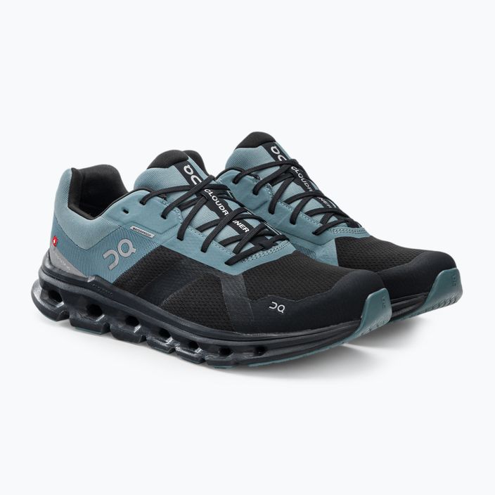 Men's On Cloudrunner Waterproof running shoes black 5298638 4