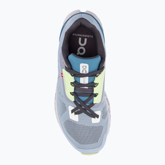Women's running shoes On Cloudstratus grey 3998658 8