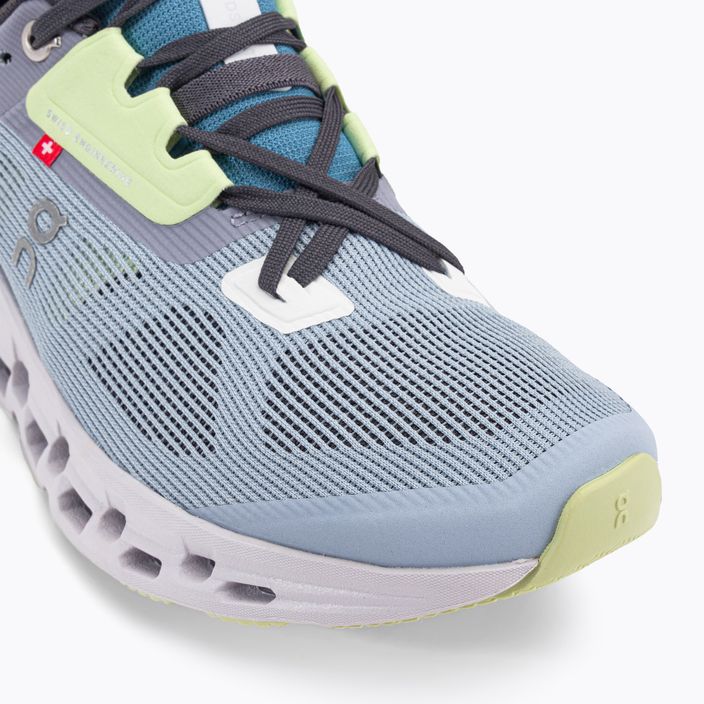 Women's running shoes On Cloudstratus grey 3998658 9