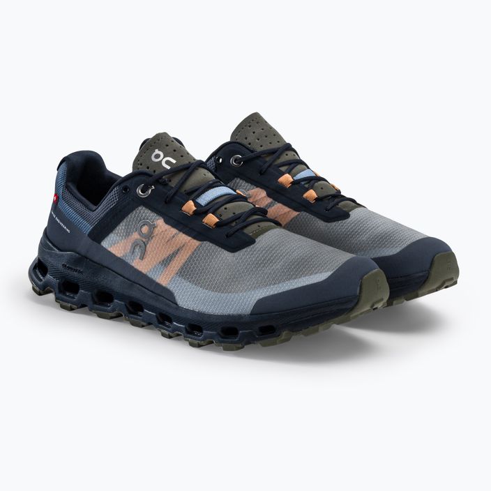Men's running shoes On Cloudvista blue-grey 6498593 5
