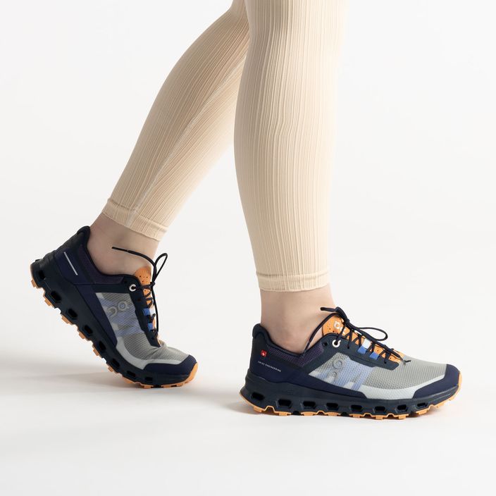 Women's running shoes On Cloudvista navy blue-grey 6498592 2