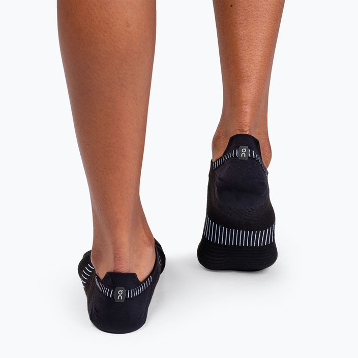 Women's Ultralight Low black/white running socks 4