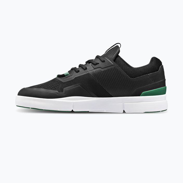 Men's On Running The Roger Spin black/green shoes 8